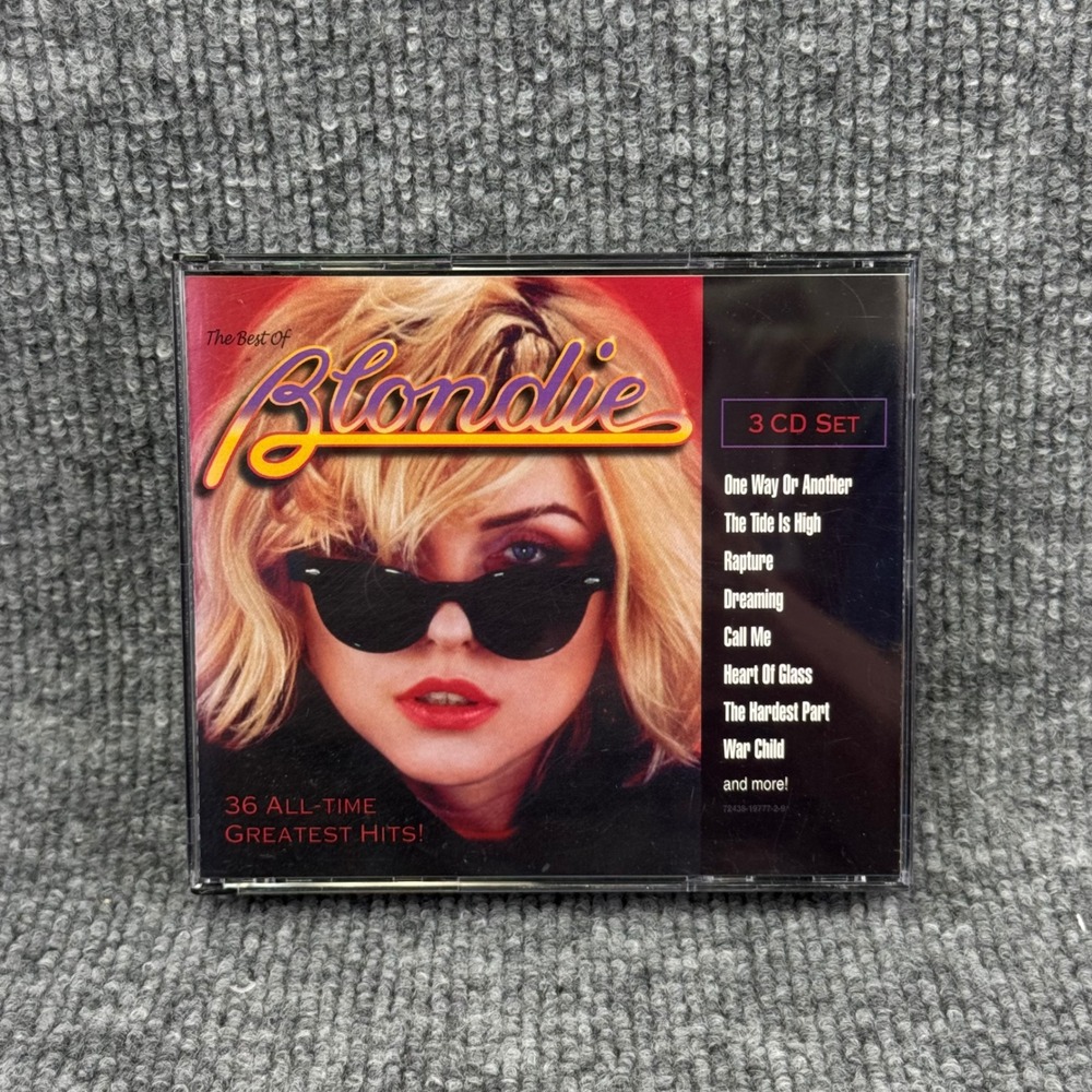 The Best Of Blondie 3 CD Set 36 All-Time Greatest Hits 1998 EMI Capitol 15384